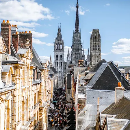 L'Escale Du Gros-Horloge Une Parenthese Prestigieuse Au Coeur De Rouen Exterior photo